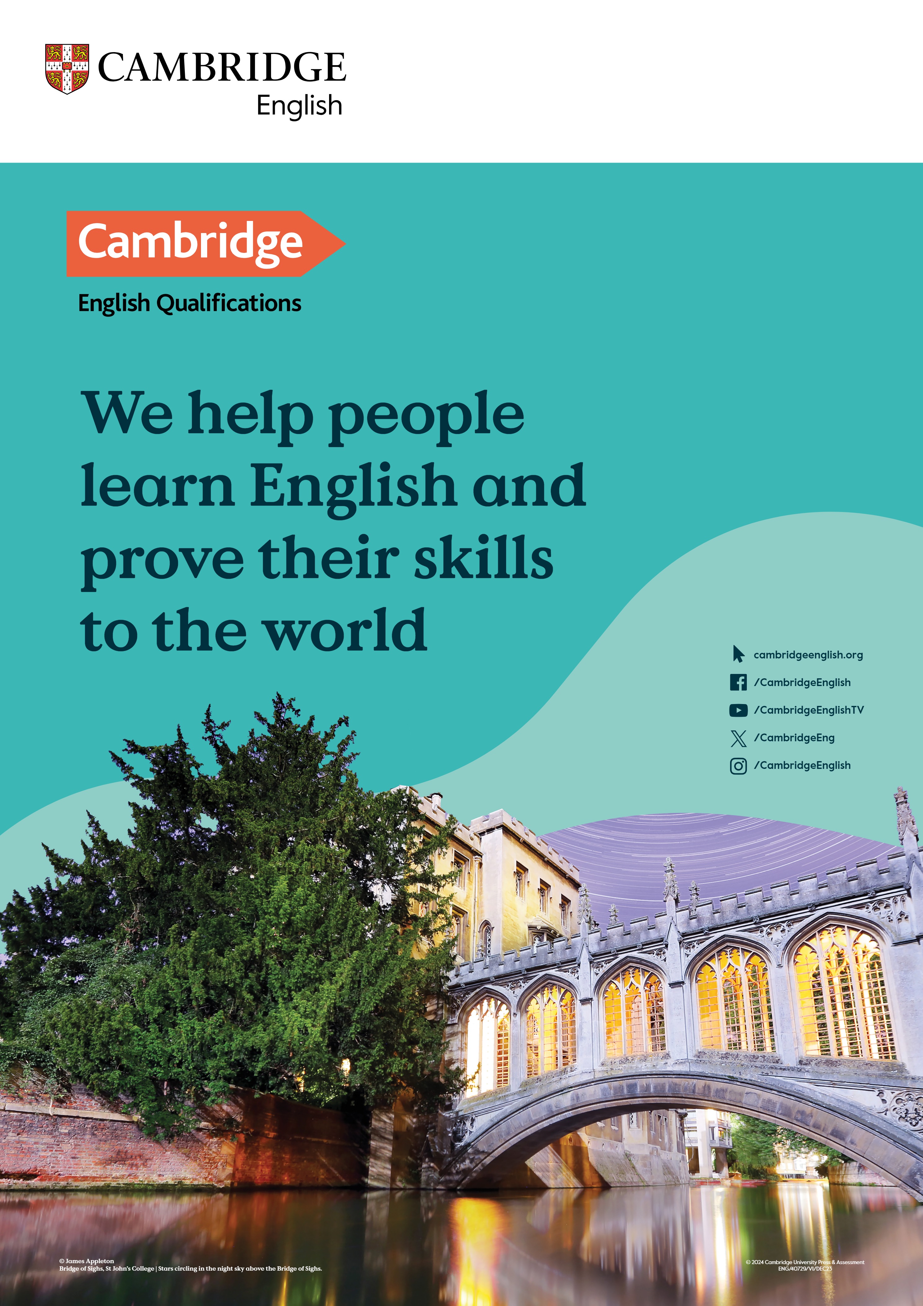 Posters Marketing Materials Cambridge English Posters marketing materials cambridge english